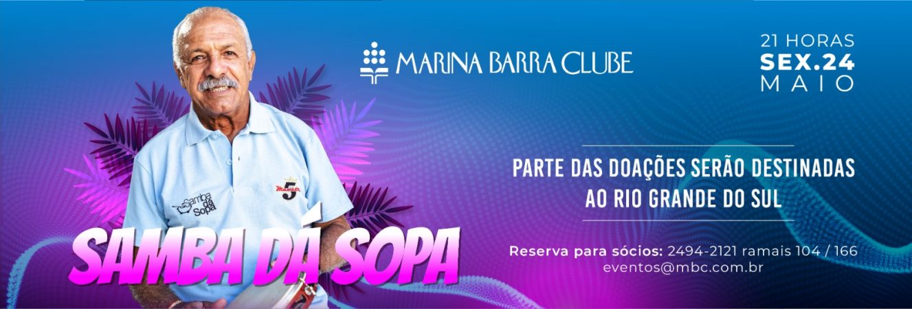 SAMBA DÁ SOPA 2024 - MAIO site destaque