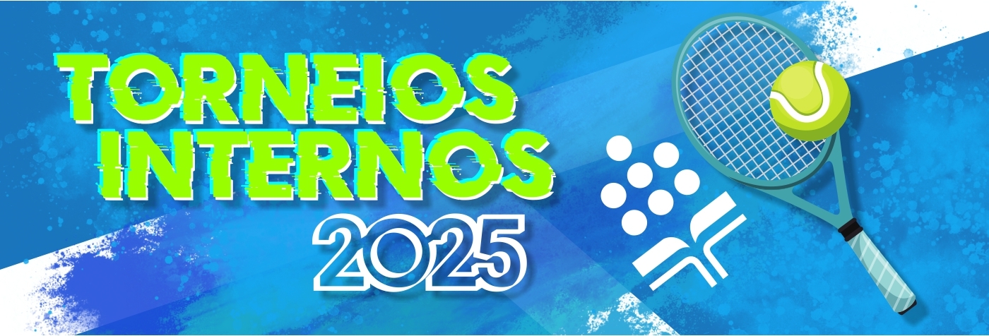 TORNEIOS INTERNOS TÊNIS 2025 site destaque