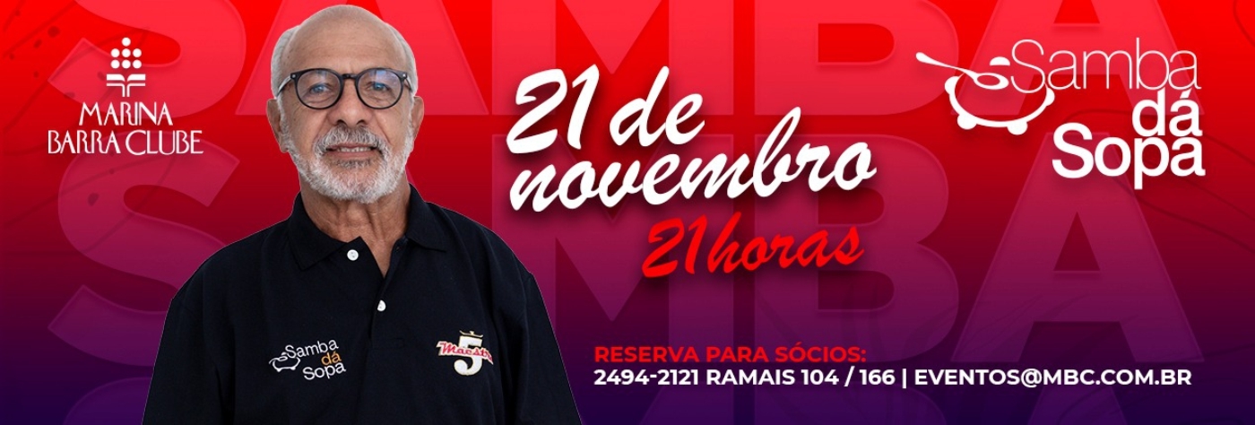 SAMBA DÁ SOPA 2025 - NOVEMBRO site destaque