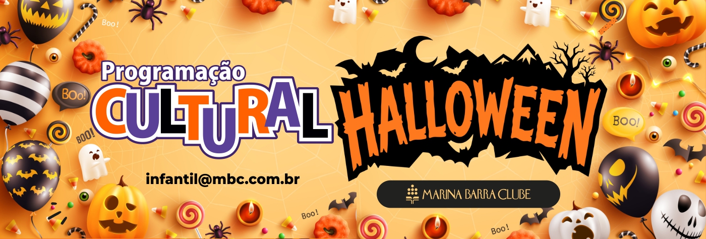 PROGRAMAÇÃO CULTURAL 2026 - HALLOWEEN site destaque